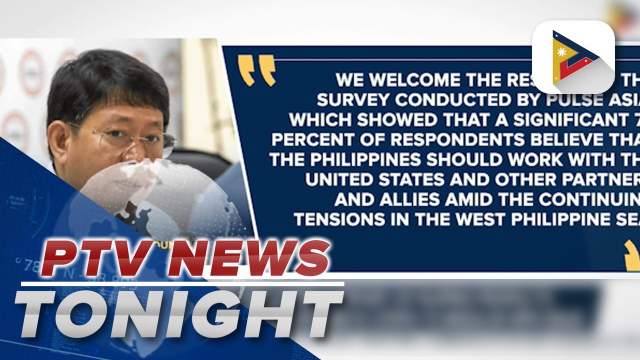 NSC chief welcomes support of Filipino people to gov’t’s strategies, diplomatic steps to resolve WPS issue