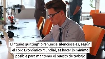 De por qué hay que dejar de hablar de renuncia silenciosa y hablar de condiciones de trabajo normales