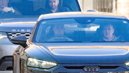 Prince William leaves hospital after visiting Kate as she recovers from surgery