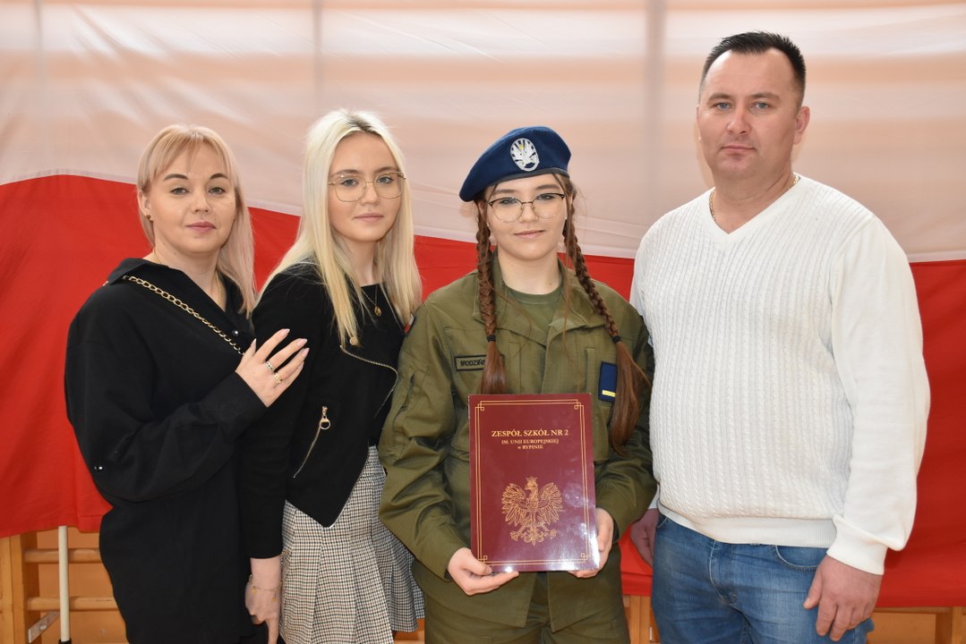 Ślubowanie kadetów w Zespole Szkół nr 2 w Rypinie