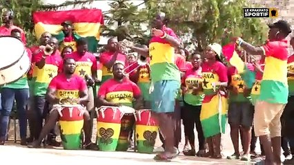 Immersion au quartier général des fans du Ghana