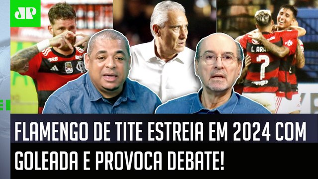 NÃO! Essas BOBAGENS o Tite NÃO VAI FAZER! Pra mim, o Flamengo... GOLEADA PROVOCA DEBATE!