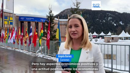 "Optimismo cauteloso" en Davos: la economía europea crecerá a un ritmo más lento en 2024