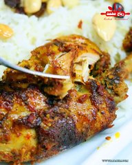 رز مع الدجاج أكلة العزائم والمناسبات فخمة في المذاق والتقديم بدون تعب