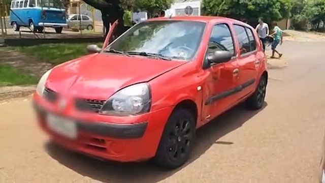 Motociclista bate a cabeça em acidente de trânsito no Pioneiros Catarinenses