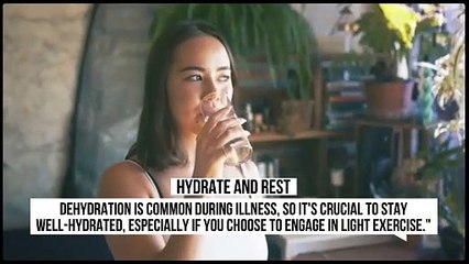 A doctor's guide to exercising when you're sick