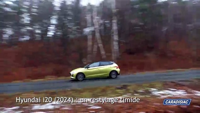 Essai vidéo - Hyundai i20 (2024)