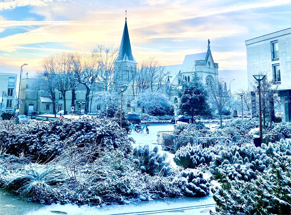 Les Yvelines sous la neige - 18 janvier 2024