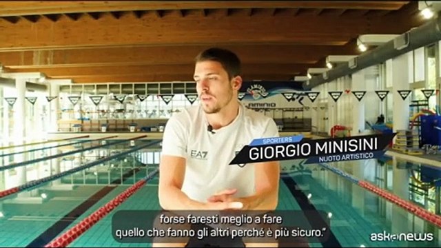 Il nuotatore artistico Minisini: non delegate la vostra felicit?