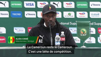 Aliou Cissé chambre le Cameroun en conférence de presse