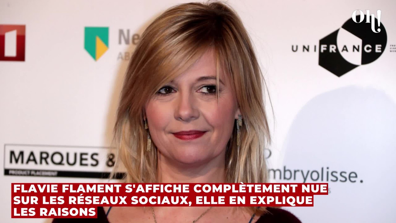 Flavie Flament Saffiche Complètement Nue Sur Les Réseaux Sociaux Elle En Explique Les Raisons 