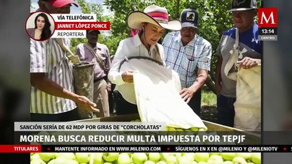 Download Video: Morena busca reducir multa de 37 mdp por giras de 'corcholatas'