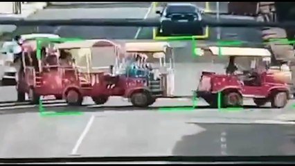 Motorista de 74 anos é preso após tombamento de trenzinho da alegria