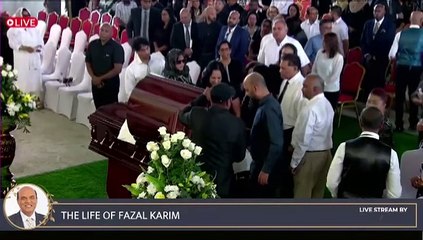 FAZAL KARIM LAID TO REST