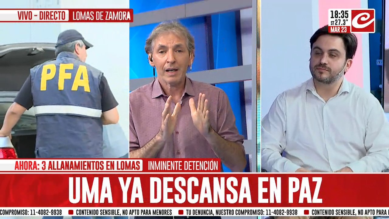 Ramiro Marra: "Los delincuentes caminan por la calle sin miedo"