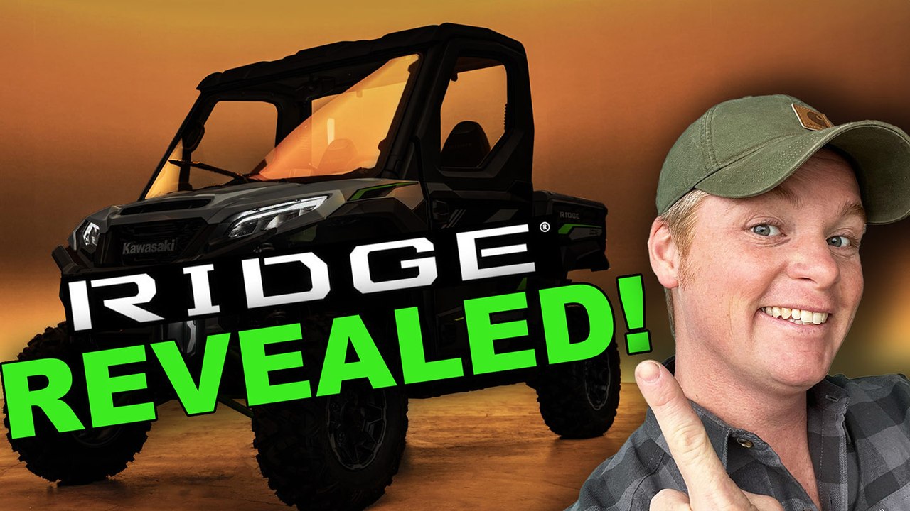 Everything You Need To Know About The ALL-NEW Kawasaki RIDGE! - video ...