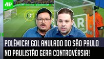 FOI UM ABSURDO? GOL ANULADO do São Paulo contra o Mirassol PROVOCA POLÊMICA!