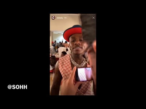 DaBaby Turns Up Backstage At BET Hip-Hop Awards