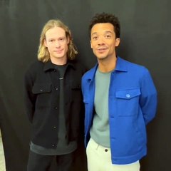 Jacob Anderson & Sam Reid at the 2022 SDCC (Jam Reiderson)