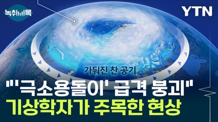 "'극소용돌이' 급격한 붕괴에 한파"...기상학자가 주목한 현상 [Y녹취록] / YTN