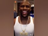 Floyd Mayweather Shows Off TMT Ice