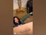 Cardi B Fills Garage With Christmas Toys For Nieces And Nephews