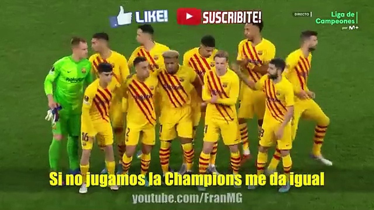 Canción Napoli vs Barcelona 2-4 (Parodia Zzoilo _ Aitana - Mon Amour Remix)(360P)
