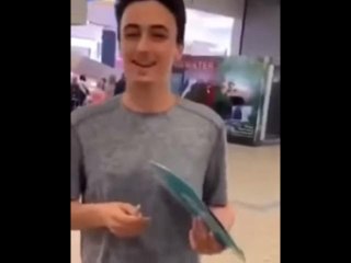 DaBaby Signs Autographs For Fan Who Tracked His Flight