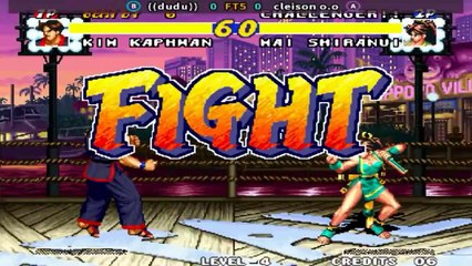 ((dudu)) vs cleison o.o - Real Bout Fatal Fury - FT5