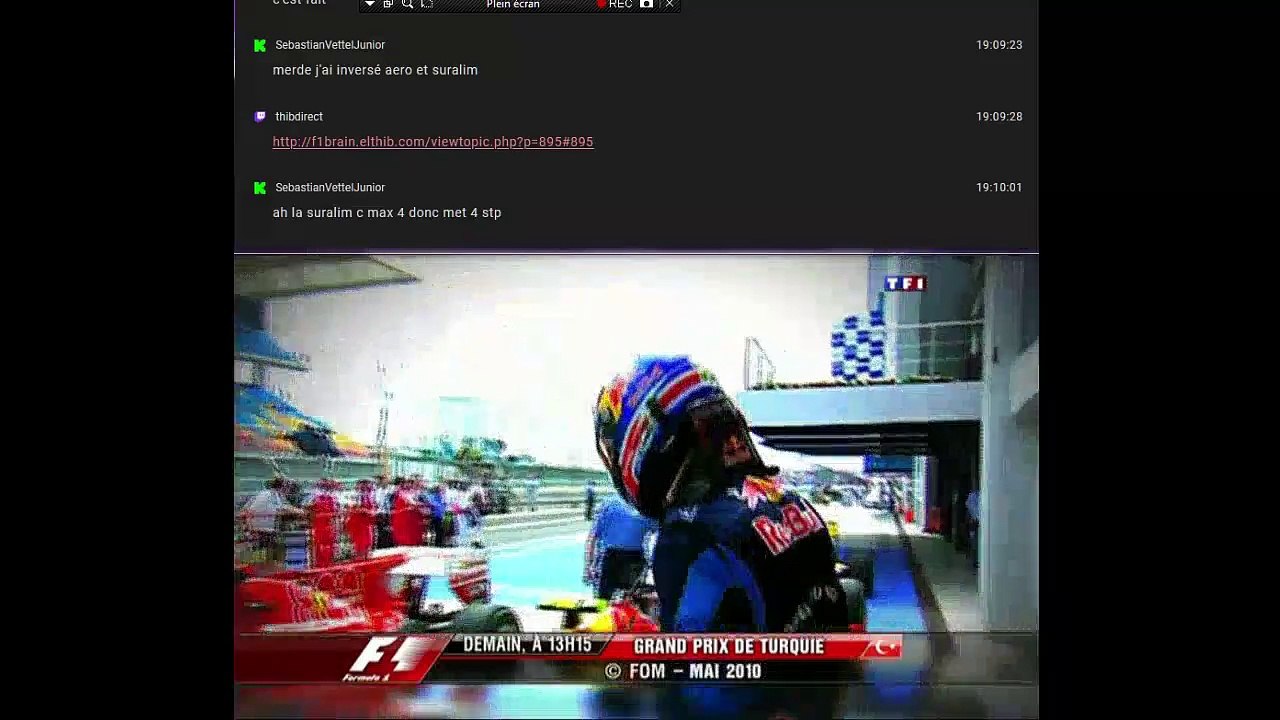 F1 2010 - Turquie (Qualifs & Course 7/19) - Streaming Français - LIVE FR