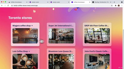 #26 Add routing for Coffee Store Page