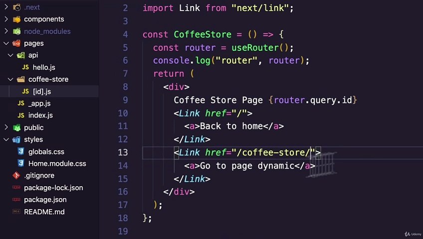 #29 Add routes to Dynamic Pages with Link Component
