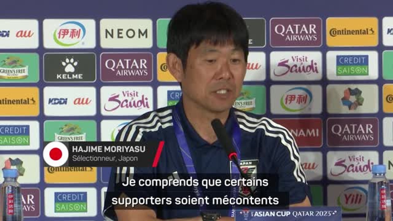 Japon - Hajime Moriyasu : "Les gens mécontents, ça ne me dérange pas"