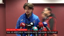 Trabzonsporlu Enis Destan: Gol veya asistlerle takımıma katkı sağlamak istiyorum