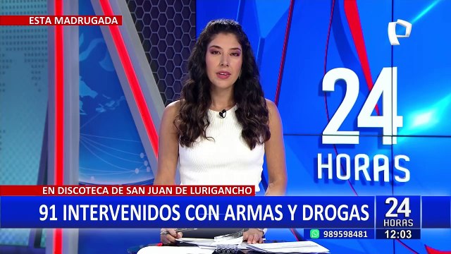 SJL: hallan drogas “Tusi” y “Éxtasis” en discoteca donde se intervino a 91 personas