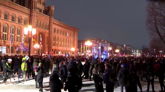 Decenas de miles de personas protestan contra la ultraderecha en Alemania