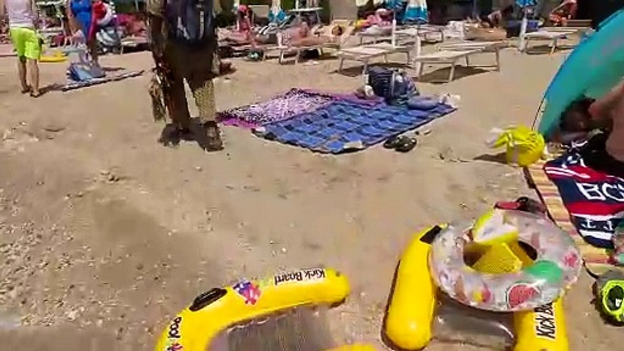 CROATIA Beach Walk 4KA Walk Along the Coast - Discover the Trends of Croatian Beach Fashion