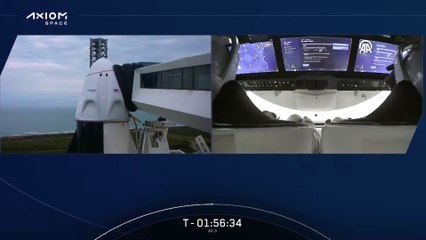 Ax-3 misyonunun üyeleri, fırlatma sahasına ulaşarak kendilerini uzaya taşıyacak kapsüle ulaştı