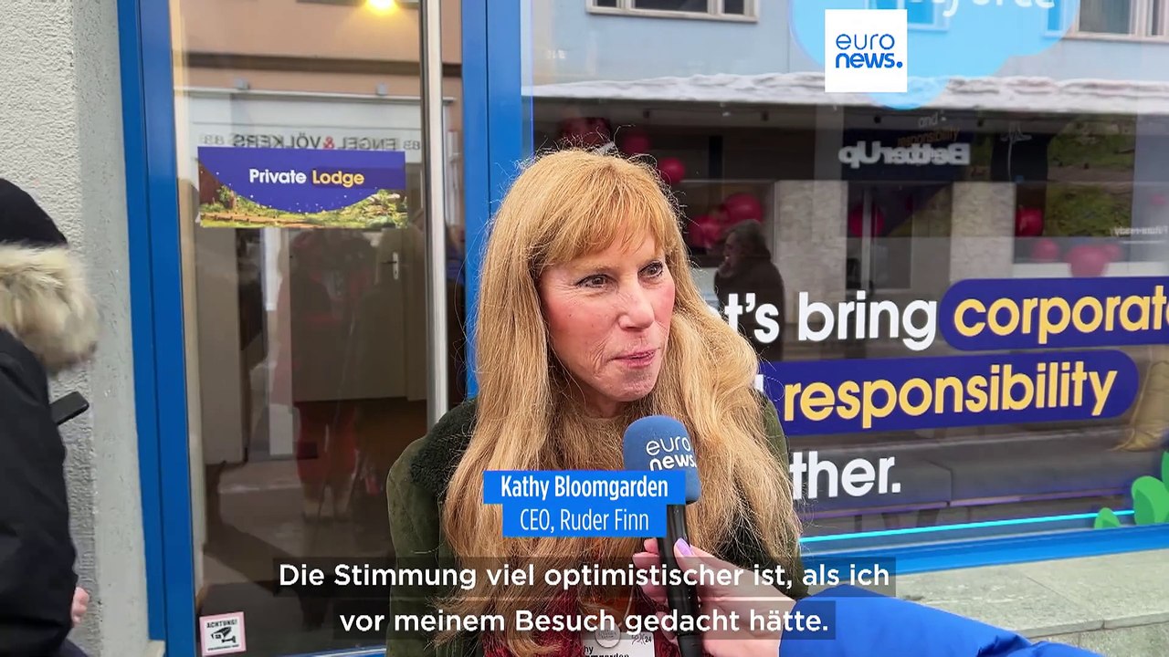 Davos 2024: Warum das Weltwirtschaftsforum optimistisch stimmt...