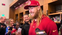 George Kittle Says He Can Block 49ers DE Nick Bosa