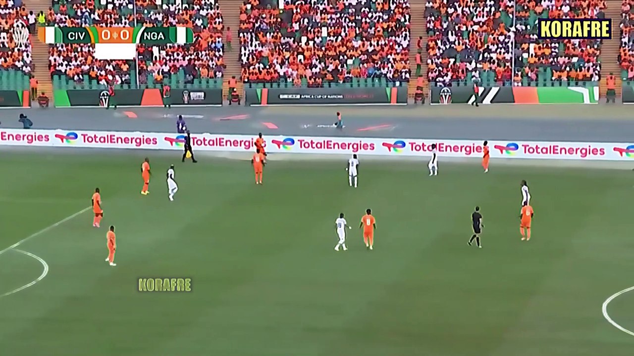 Résumé du match Nigeria vs Côte d’Ivoire 1-0 aujourd’hui  Buts de la Côte d’Ivoire et du Nigeria aujourd’hui