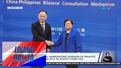 Pilipinas & China, nangakong idaraan sa maayos na pag-uusap ang isyu sa South China Sea | UB