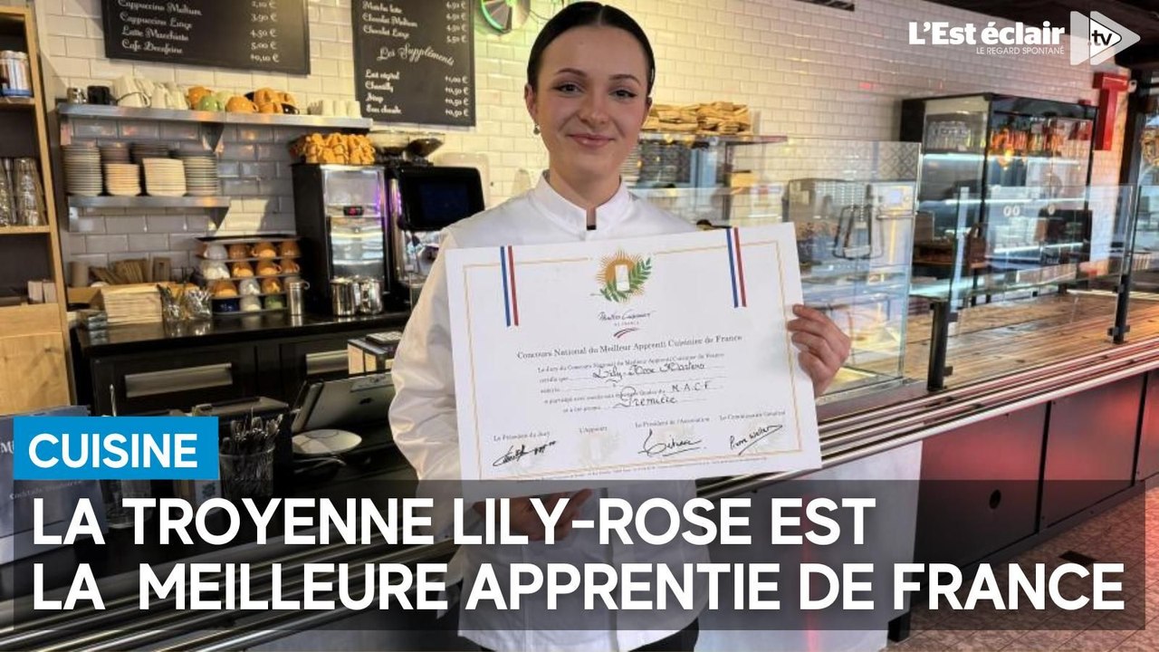 Lily-Rose est la Meilleure apprentie cuisine de France