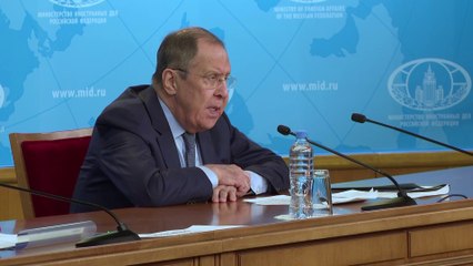 لافروف: استئناف الحوار الاستراتيجي مع واشنطن مرهون بنزاهة الانتخابات الأميركية