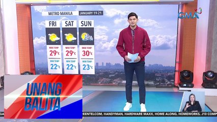 Masamang panahon, dapat pa ring paghandaan ngayong araw ng mga taga-Mindanao - Weather update today as of 6:08 a.m. (January 19, 2024) | UB