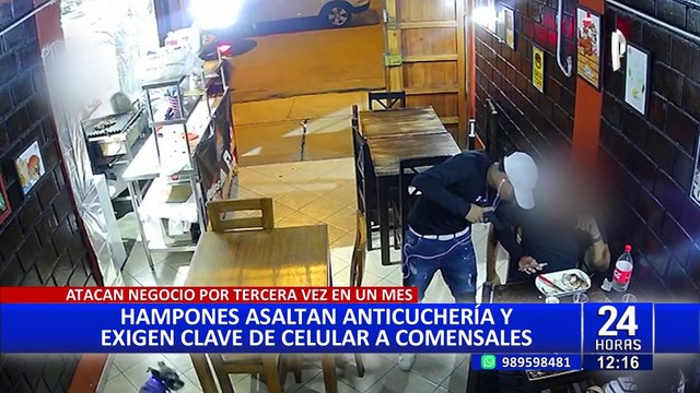 Los Olivos: anticuchería es asaltada por los mismos delincuentes después de un mes