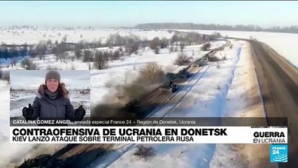 Informe desde Donetsk: congelación del terreno por el invierno facilita la movilidad de tropas