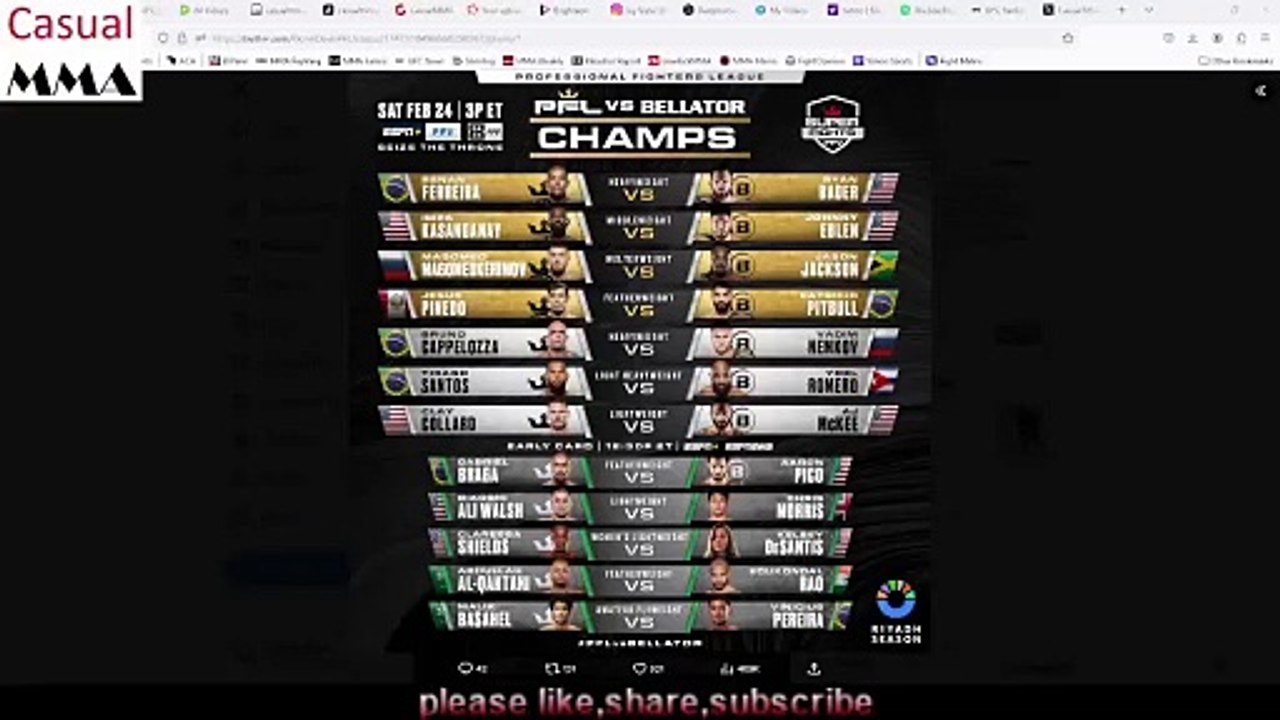 PFL vs Bellator