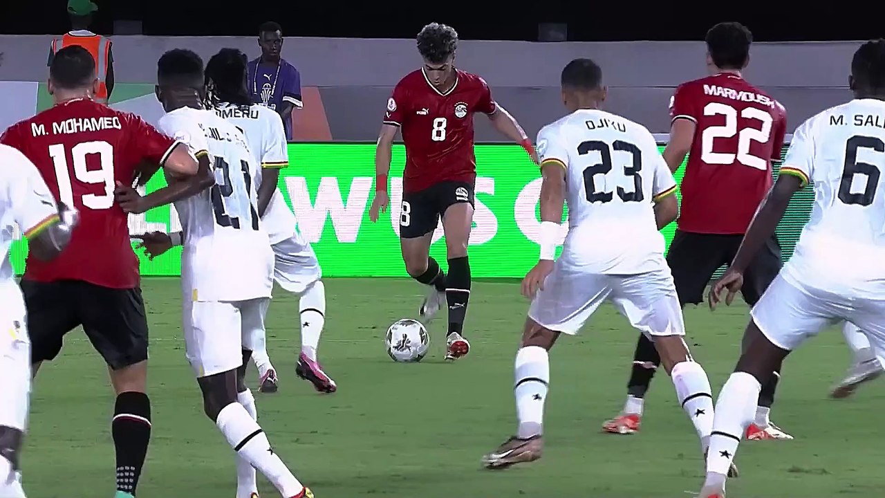 HIGHLIGHTS | Egypt  Ghana|(2-2) ملخص مباراة مصر وغانا #TotalEnergiesAFCON2023 - MD2 Group B