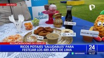 Ricos y saludables: EsSalud presenta deliciosos potajes para festejar el aniversario de Lima